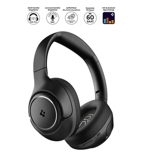 Spigen Audio SA-HP P10 Anc Kablosuz Kulaküstü Kulaklık Siyah ASD09691
