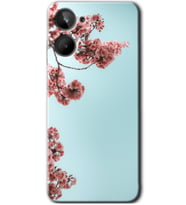 Realme 10 4G Kılıf HD Desen Baskılı Kılıf - Japon Çiçeği