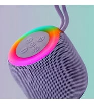 Taşınabilir Kablosuz Hoparlör, LED Işıklı Bluetooth Hoparlör