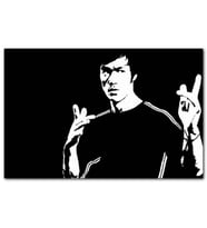 Cakatablo Bruce Lee Kungfu Teknik MDF Tablo