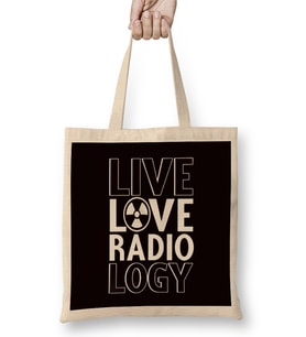 Live Radiology Love Radiologist Radiographer Rad Tech Bez Çanta Uzun Saplı