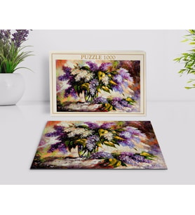 BK Home Yağlıboya Tasarımlı 1000 Parça Profesyonel Puzzle-28