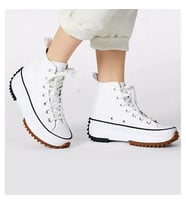 Prego Run Platform Bilekli Ayakkabı BEYAZ