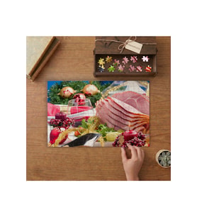 Yılbaşı Sforası Tasarımı 240 parça Ahşap Puzzle Ahşap Kutuda MP01672