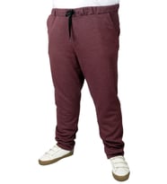 Mode XL Büyük Beden Erkek SweatPant Yancep 22514 Bordo