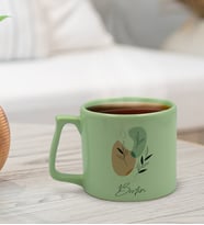 BK Gift Kişiye Özel İsimli Pastel Yeşil Middle Kupa Bardak, Arkadaşa Hediye, Ev Hediyesi, Doğum Günü Hediyesi, Ofis Hediyesi-12