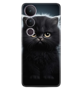 Vivo V50 Lite Kılıf Boutique Baskılı Resimli Tombul Kedi Pcode -003