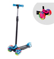 Işıklı Çocuk Scooter 50kg Taşıma Kapasiteli Stil 3 Tekerlekli (Standart)