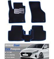 Hyundai İ20 (2020-2025) Uyumlu EVA Paspas Tam Set – Araca Özel Tasarım, Su Geçirmez,Kolay Montaj