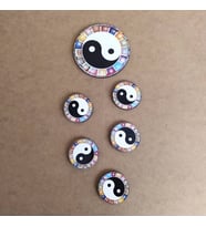 AHŞAP DUVAR SÜSÜ YİNG YANG