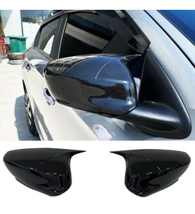 Citroen Cactus Batman Yarasa Ayna Kapağı Piona Black ABS 2014-2017