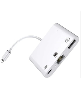 ZR461 Nk107 Lightning Çoklu Ethernet Adaptör