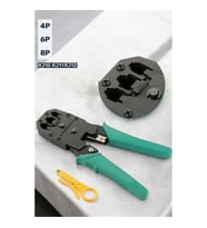 TransForMacion Kablo Sıkma ve Soyma Pensesi RJ-11-RJ-12-RJ-45 4P 6P 8P 720854