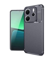 Xiaomi Redmi Note 14 4g Kılıf Auto Focus Karbon Kapak - Lacivert