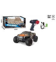 Şarjlı 1:10 RC Dev Off-Road Araba 15KM/H Hızlı Arazi Aracı  40 CM (Turuncu)