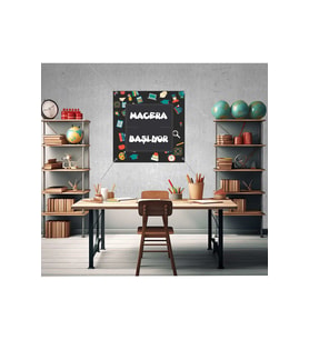 Macera Başlıyor Temalı Fotoğraf Panosu Branda 100x100