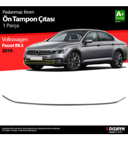 VW Passat B8.5 Krom Ön Tampon Çıtası 2019-2023