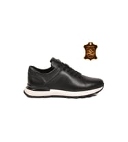 Voyager Siyah Bağcıklı Hakiki Deri Erkek Sneaker M217 M