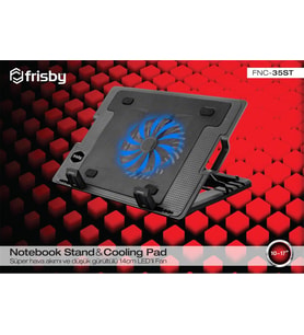 Frisby FNC-35ST Standlı Notebook Soğutucu 1 Port Usb 10"- 17" boyutunda notebooklar için uygundur