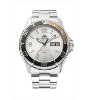 Orient Mako 3 RA-AA0821S39B Otomatik Çelik Gri Krem Kadran 20 ATM 42 mm Erkek Kol Saati
