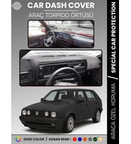 VOLKSWAGEN GOLF 2 MK2 (1983-1992) Torpido Örtüsü Panel Halısı Torpido Koruma Tam Uyum UV Koruma