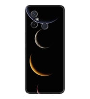 Xiaomi Redmi 12C Kılıf Resimli Desenli Silikon Platinium Series Gezegenler 1901
