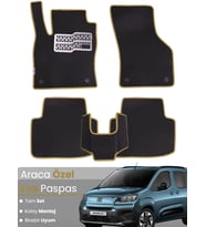Fiat Doblo (2023-2024) Uyumlu EVA Paspas Tam Set – Birebir Uyum, Araca Özel Tasarım,Kolay Montaj