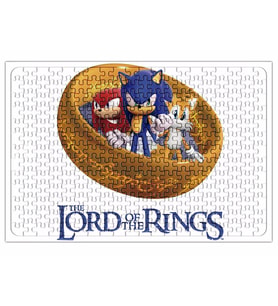 Sonic O Senhor Dos Aneis Puzzle 240 Parça Yapboz