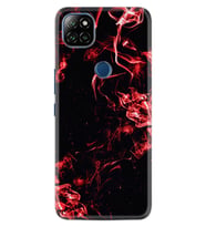Casper E30 F20 X20 Kılıf Desemli Silikon Red Smoke 1745