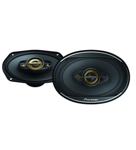 Pioneer TS-A6971F A Serisi 600 Watt Maksimum 100W RMS 6X9 Oto Hoparlör (Siyah)