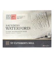 Saunders Waterford Suluboya Blok Hot Pres 300 gr 310x230mm 20 yp 