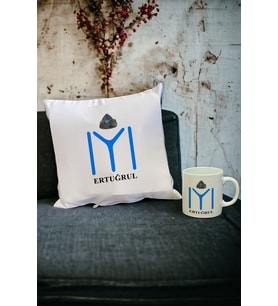 IYI Kupa Bardak ve Yastık Set (Beyaz)