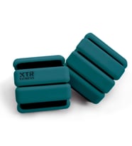 XTR Fitness Profesyonel El ve Ayak Bilek Ağırlığı - Ağırlıklı Bileklik 500 gr X 2 Adet Koyu Yeşil