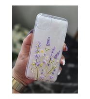 Iphone 14 Uyumlu Baskılı Şeffaf Telefon Kılıfı