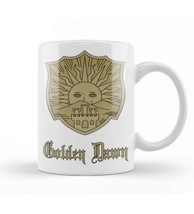 Black Clover Anime Asta Golden Dawn Kupa Bardak Porselen
