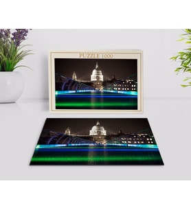 BK Home Londra Manzara 1000 Parça Profesyonel Puzzle-12