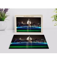 BK Home Londra Manzara 1000 Parça Profesyonel Puzzle-12