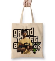 Grand Theft Auto V Gta V Bez Çanta Uzun Saplı