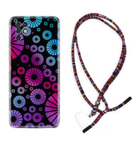 INFINIX Note 11 Pro Note 10 Hot 9 Play Kılıf Boyun Asklı Rasta Silikon Daireler 1751