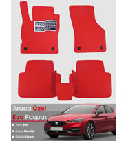 SEAT LEON KL (2020-2024) Uyumlu EVA Paspas Tam Set–Oto Paspas,Araca Özel,Kolay Montaj