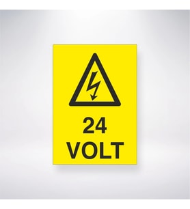 24 Volt 21x28 Arkası Yapışkanlı Levha