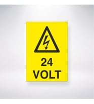 24 Volt 21x28 Arkası Yapışkanlı Levha