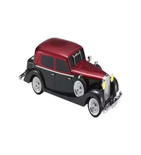 WS-1934 Pontiac Sedan Diecast Araba Bluetooth Hoparlör Işıklı, FM Radyo ve USB Destekli Müzik Kutusu
