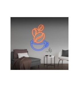 Kahve Fincanı Şekilli Neon Tabela