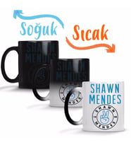 Shawn Mendes 98 Sihirli Kupa Bardak Porselen