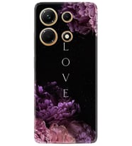 Infınix Note 30 Kılıf Silikon Desen Özel Seri Love Flow 1664
