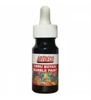 ARTDECO EBRU BOYASI 30 ML SİYAH Y-016B-18 Ücretsiz Kargo