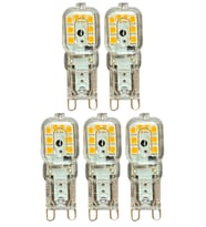 (5 Adet) Osaka 3W Sarı Işık (3000K) Dim Edilebilir G9 Duylu Led Kapsül Ampul