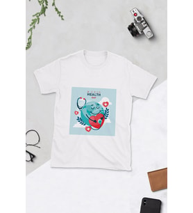 Dünya Kalp Günü Tasarımlı T-shirt
