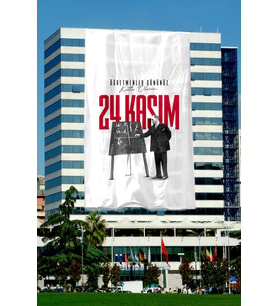 Öğretmenler Günü Özel Poster 1. Kalite Raşel Kumaş 200x300 cm- NO:21